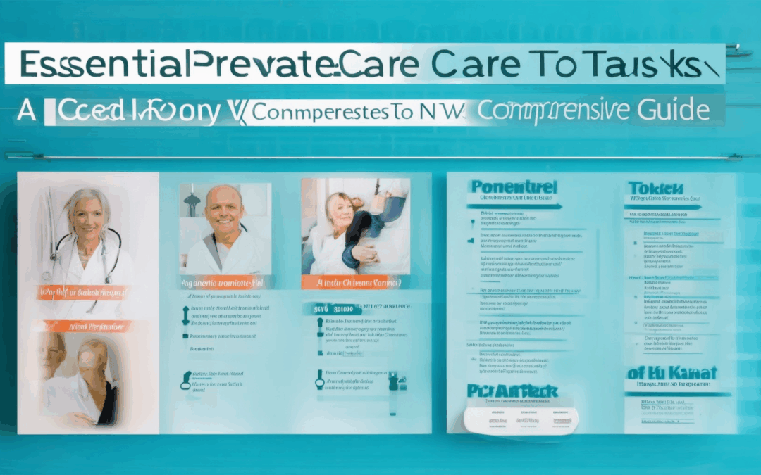 Essential Preventative Care Tasks You Need to Know: A Comprehensive Guide