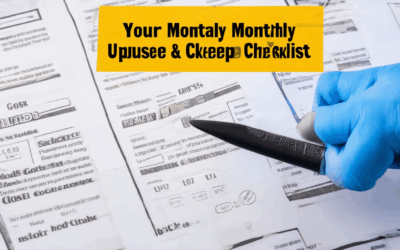 How to Maintain Your House Monthly: Your Essential Monthly House Upkeep Checklist & Cost Guide